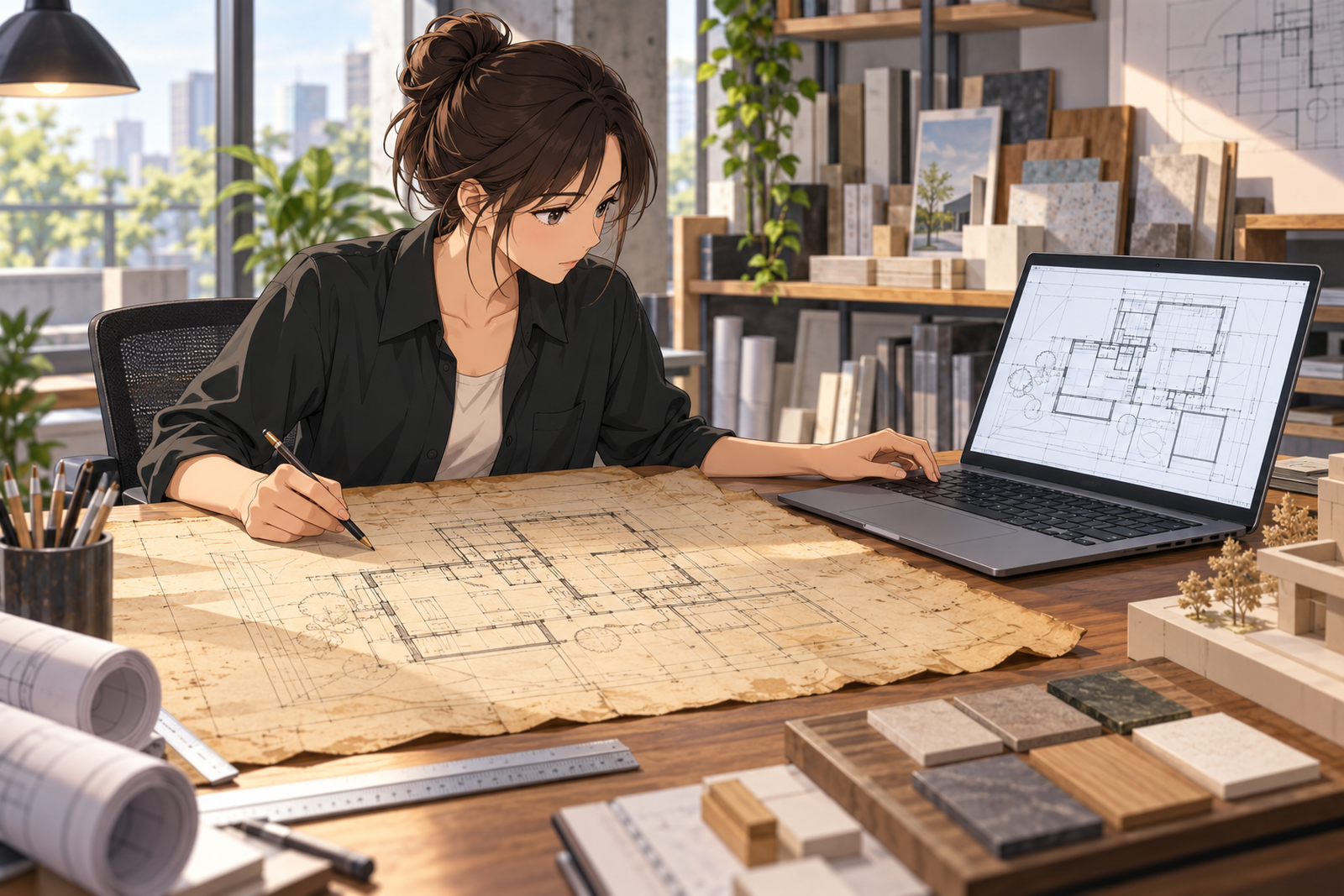 紙図面のCAD化とは