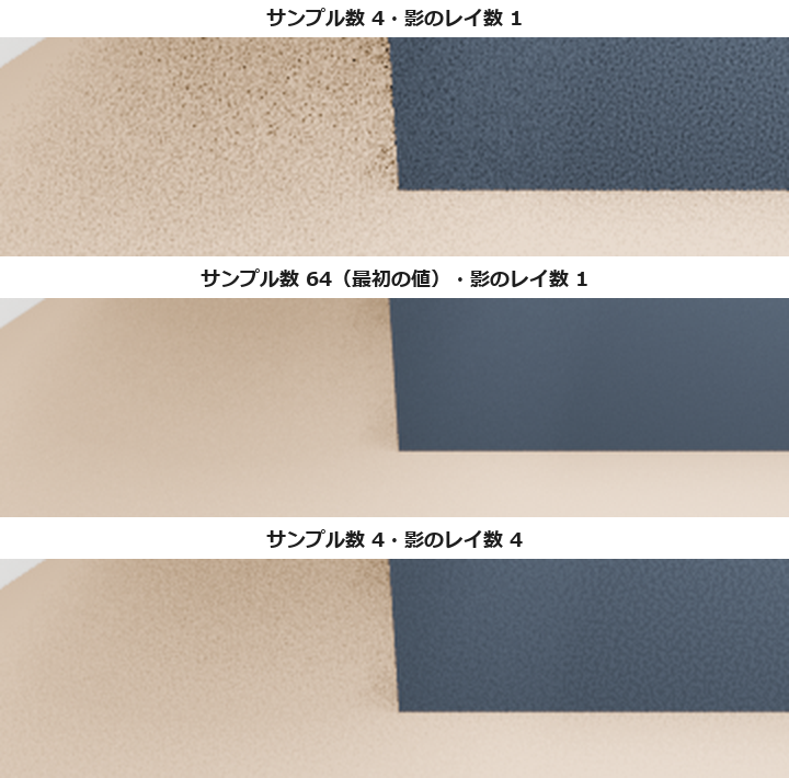 影の比べ