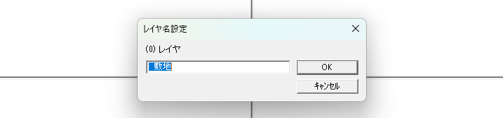 レイヤ名設定