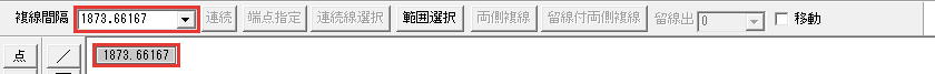 間隔取得