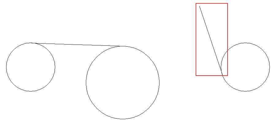 点から円に接する線