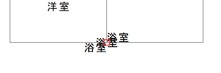 同じ点に3つの基点