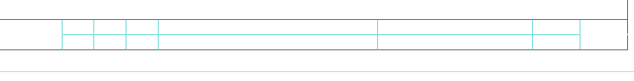 区切りだけの表題欄